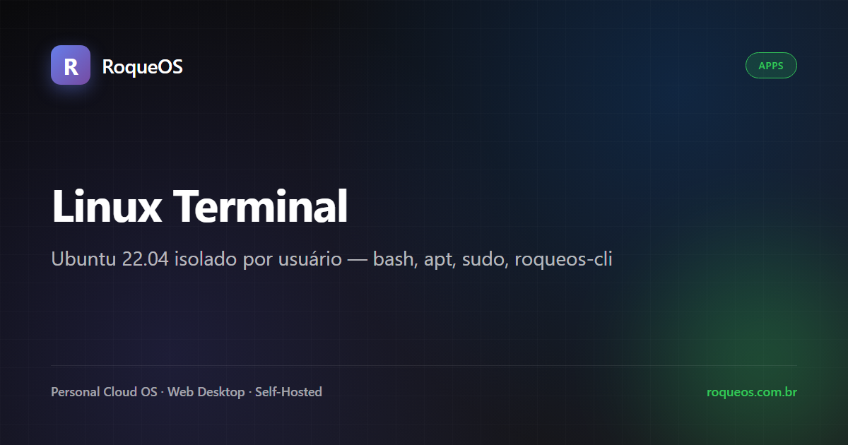 Terminal Linux | RoqueOS
